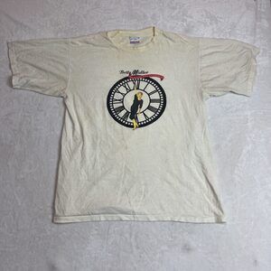 Bette Midler The Divine Miss Millennium Men's White T-Shirt Size L Vintage 90s